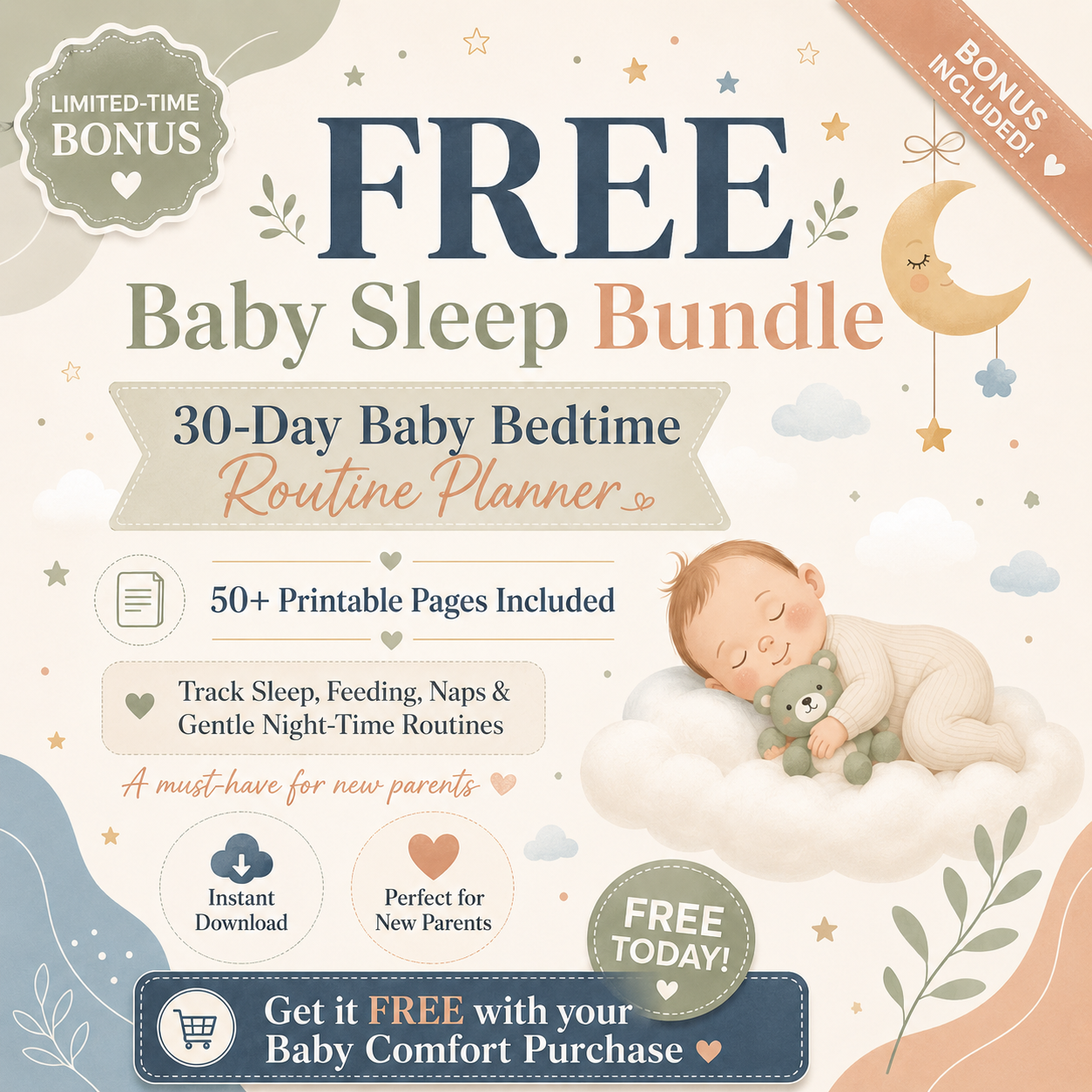 Baby Head Support Pillows for peaceful Sleep