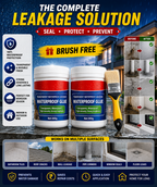 CRACKSEAL - Crack Sealer For Roof Leakage Waterproof Glue Resin Adhesive (Pack of 2)