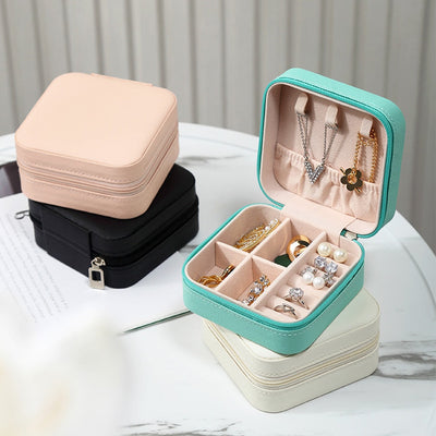 Chloe Portable Organizer Mini Travel Display Storage Jewelry Box